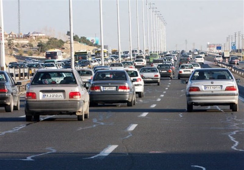 وضعیت ترافیک در محورهای همدان عادی است