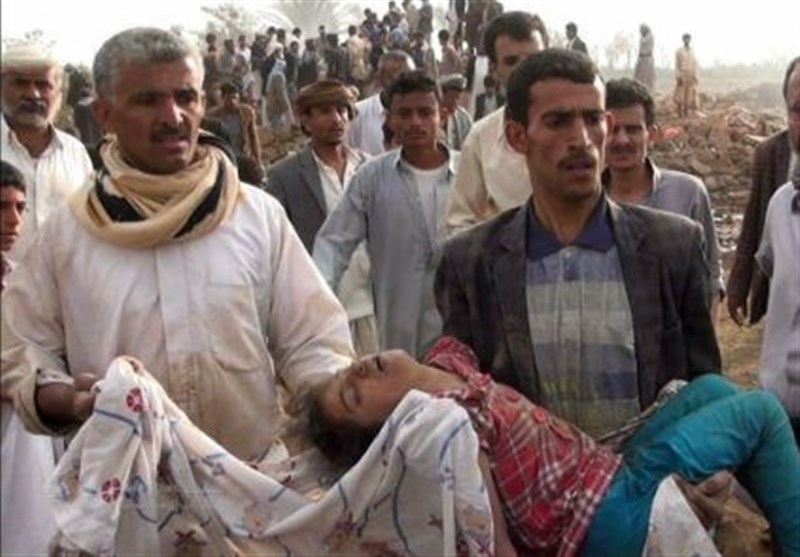 12 شهید و 10 زخمی در حمله عربستان به صعده یمن + تصاویر