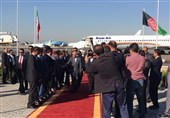 «اشرف غنی» برای شرکت در مراسم تحلیف حسن روحانی وارد تهران شد