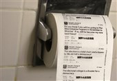 آمازون از توئیت‌ و عکس ترامپ دستمال توالت ساخت + عکس