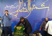 حضور خدام آستان قدس رضوی در جمع جوانان اهوازی