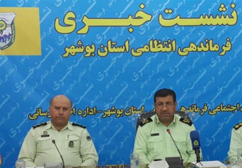 94 درصد جرائم خشن در استان بوشهر کشف شد