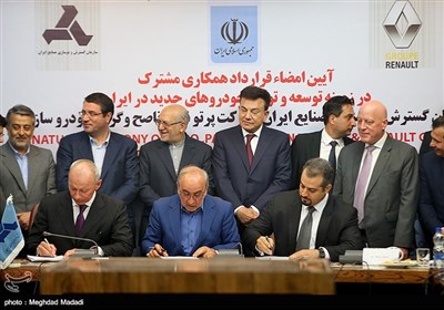 France's Renault Signs Major Auto Deal in Iran