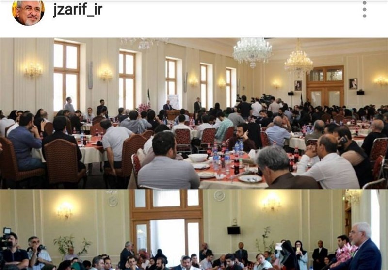 تبریک ظریف به مناسبت روز خبرنگار