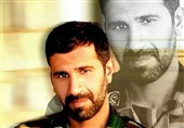 پیکر شهید مدافع حرم &quot;علی‌پور&quot; به اندیمشک منتقل می‌شود