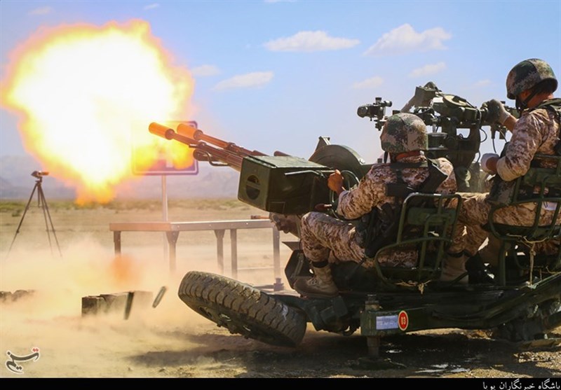 تصاویر/ رقابت تیم‌های ارتش و سپاه با حریفان در مسابقات نظامی 2017