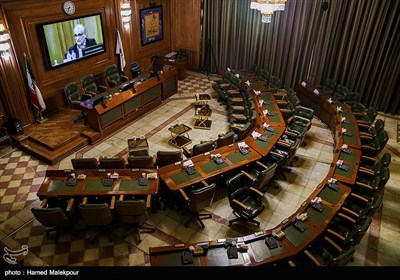 جلسه منتخبین پنجمین دوره شورای شهر برای انتخاب شهردار تهران