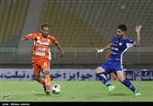 برتری سایپا مقابل استقلال خوزستان در 45 دقیقه اول