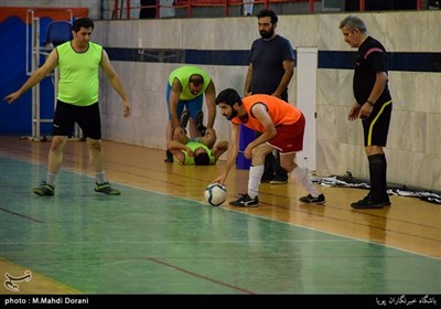 مسابقات فوتسال خبرگزاری تسنیم به مناسبت روز خبرنگار