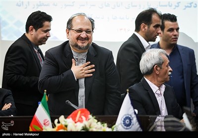 ورود محمد شریعتمداری وزیر پیشنهادی صنعت، معدن و تجارت به اتاق بازرگانی ایران