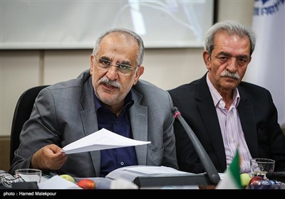 سخنرانی مسعود کرباسیان وزیر پیشنهادی اقتصاد در جمع اعضای اتاق بازرگانی ایران
