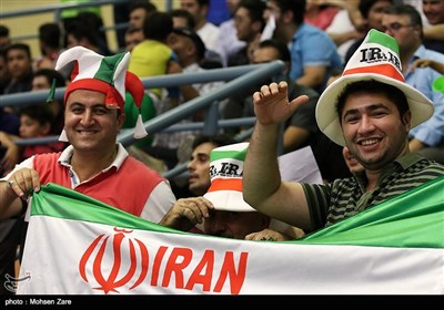 منتخب کرة الطائرة الایرانی یفوز على نظیره الصینی 3-0