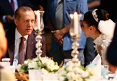 حضور اردوغان در مراسم ازدواج تکواندو کاران ایرانی و ترک