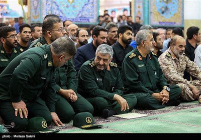 Commemoration Service Held for Martyred Iranian Military Adviser