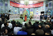 مراسم یادبود شهید مدافع حرم محسن حججی در نجف آباد اصفهان