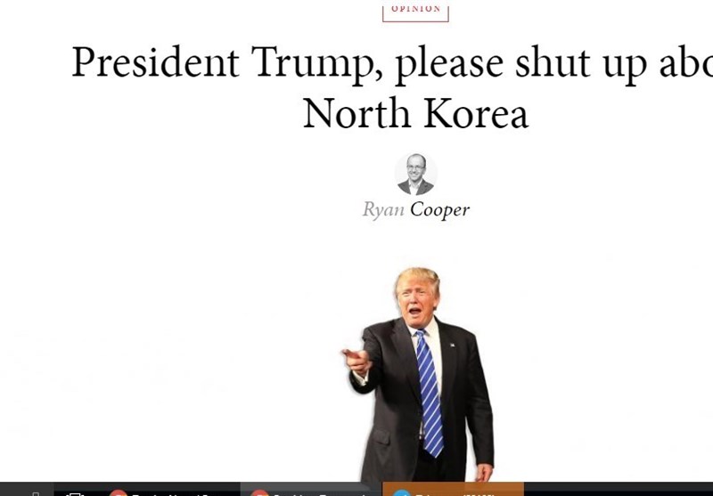 نشریه ویک: ترامپ! لطفی به دنیا کن و دهانت را ببند