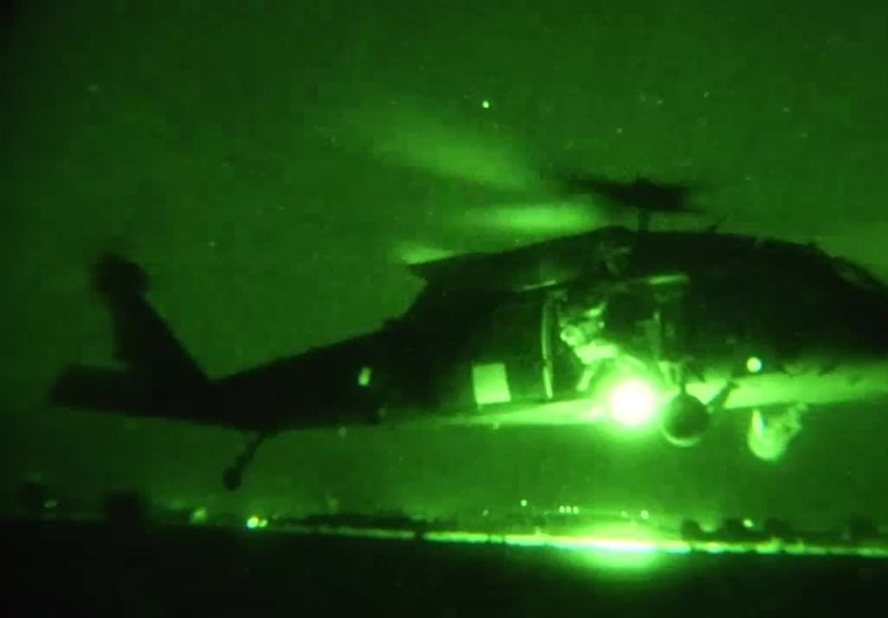 پرواز بالگردهای آمریکایی برای مشاوره و تامین تدارکات داعش در افغانستان