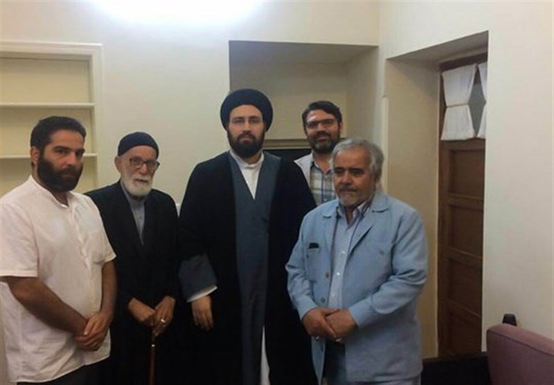 حجت‌الاسلام سید‌علی خمینی با اساتید شعر آئینی کشور دیدار کرد