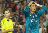 فرجام‌خواهی رئال مادرید برای لغو کارت زرد دوم رونالدو در ال‌کلاسیکو