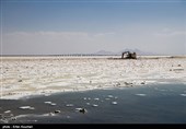 نفسهای آخر دریاچه ارومیه/70درصد دریاچه خشک شده است+ تصاویر