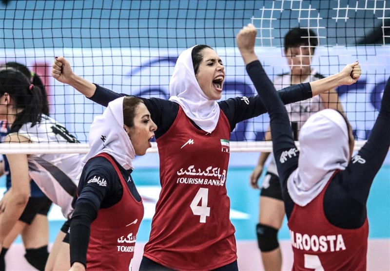 Asian Women’s Volleyball Championship: Iran Finishes 9th