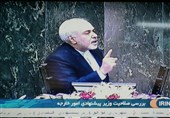 ظریف در صحن