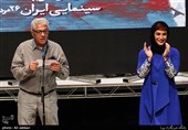 سخنرانی زرین دست تصویربردار سینما و ماه چهره خلیلی 