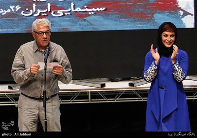 سخنرانی زرین دست تصویربردار سینما و ماه چهره خلیلی 