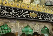 حرم مطهر کاظمین(ع) سیاهپوش شد