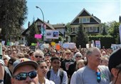 About 4,000 People Participated in Protest against Far-Right Rally in Vancouver