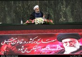 حضور رییس جمهور در جلسه رای اعتماد به وزرای پیشنهادی دولت دوازدهم