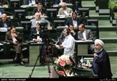 حضور رییس جمهور در جلسه رای اعتماد به وزرای پیشنهادی دولت دوازدهم