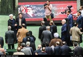 حضور رییس جمهور در جلسه رای اعتماد به وزرای پیشنهادی دولت دوازدهم