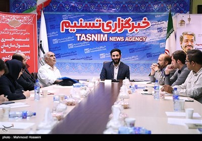 نشست خبری غلامرضا حسن پور مسئول بسیج اصناف کشور در خبرگزاری تسنیم