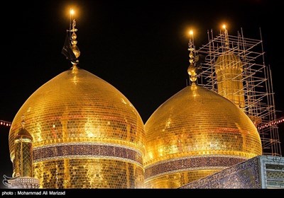  حضور مقامات ایرانی و عراقی در حرم امامین کاظمین برای تشییع پیکر سپهبد سلیمانی 