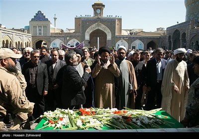 تشییع پیکر سه شهید لشکر فاطمیون