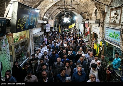 تشییع پیکر سه شهید لشکر فاطمیون