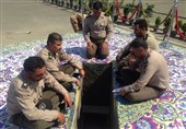 مهیا کردن مدفن شهید گمنام به سبک نظم دژبان ارتش + تصاویر