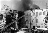 آتش سوزی مسجد الاقصی