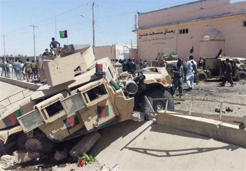 حمله انتحاری به فرماندهی پلیس در جنوب افغانستان 5 کشته و 38 زخمی برجا گذاشت