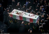 پیکر شهید مدافع حرم در کاشان تشییع شد