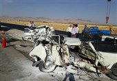 تصادف مرگبار در محور کرمانشاه به کامیاران/ 5 نفر در دم جان باختند