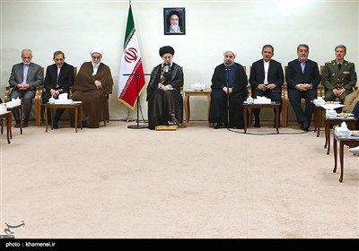 Leader Meet President Rouhani&apos;s New Cabinet