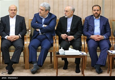 Leader Meet President Rouhani&apos;s New Cabinet