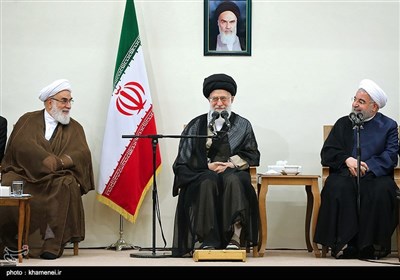 Leader Meet President Rouhani&apos;s New Cabinet