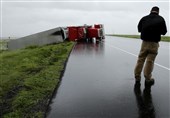 تصاویر/ توفان «هاروی» تگزاس را در نوردید