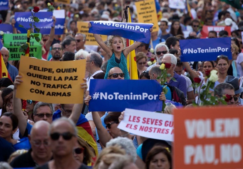 Spain Unites for 500,000-Strong Barcelona March