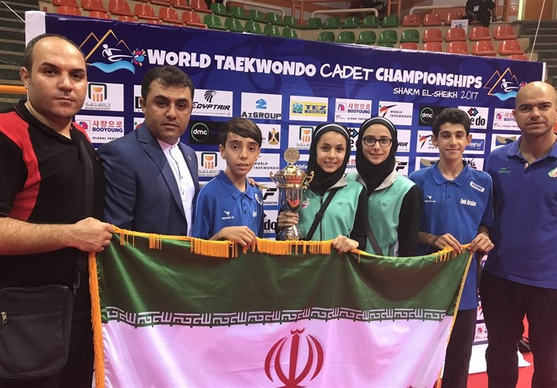عالمی تائیکوانڈو مقابلوں میں ایرانی نوجوانوں نے میدان مارلیا