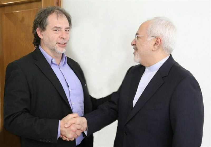 دیدار نایب رئیس مجلس سنای شیلی با ظریف