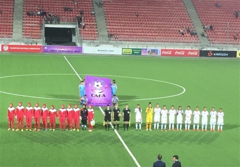 تورنمنت کافا| پیروزی تیم فوتبال بانوان ایران مقابل تاجیکستان